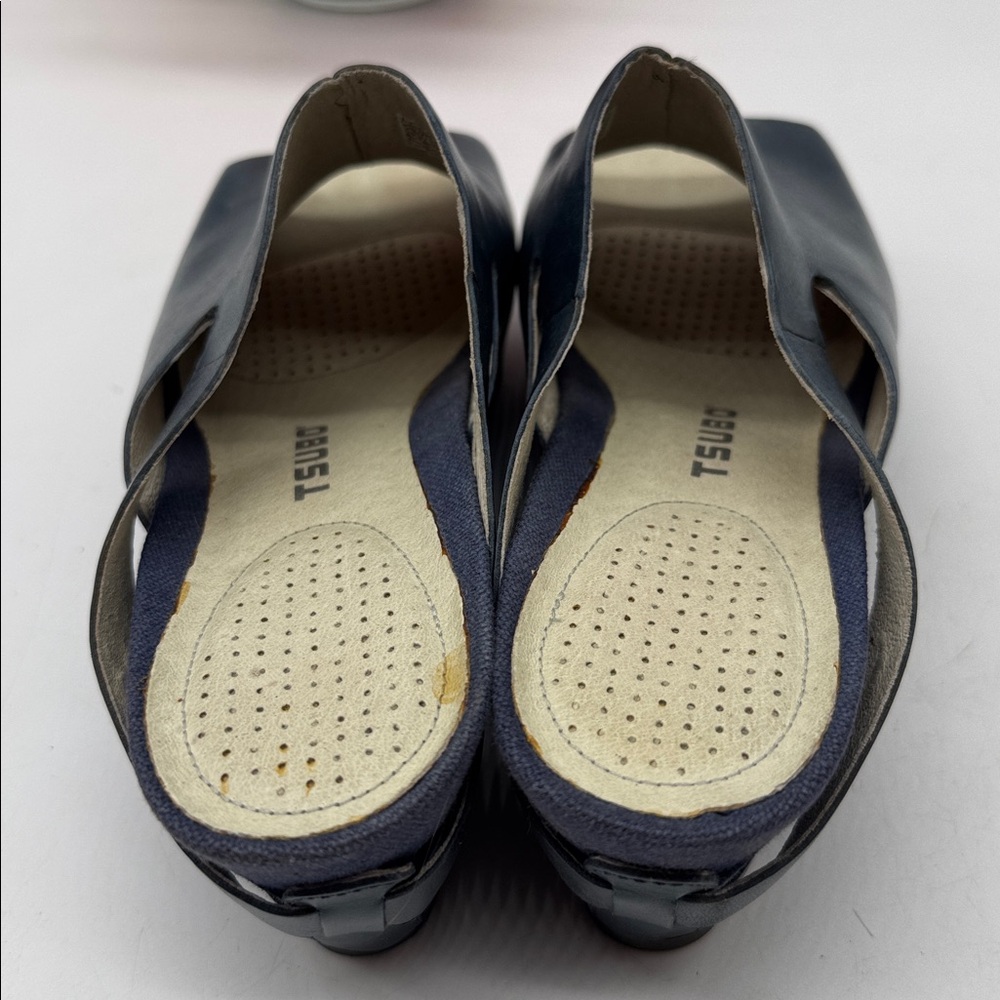 Tsubo Navy Blue Women's Mules Sandals Size 8.5 MCW9199B - Picture 3 of 8